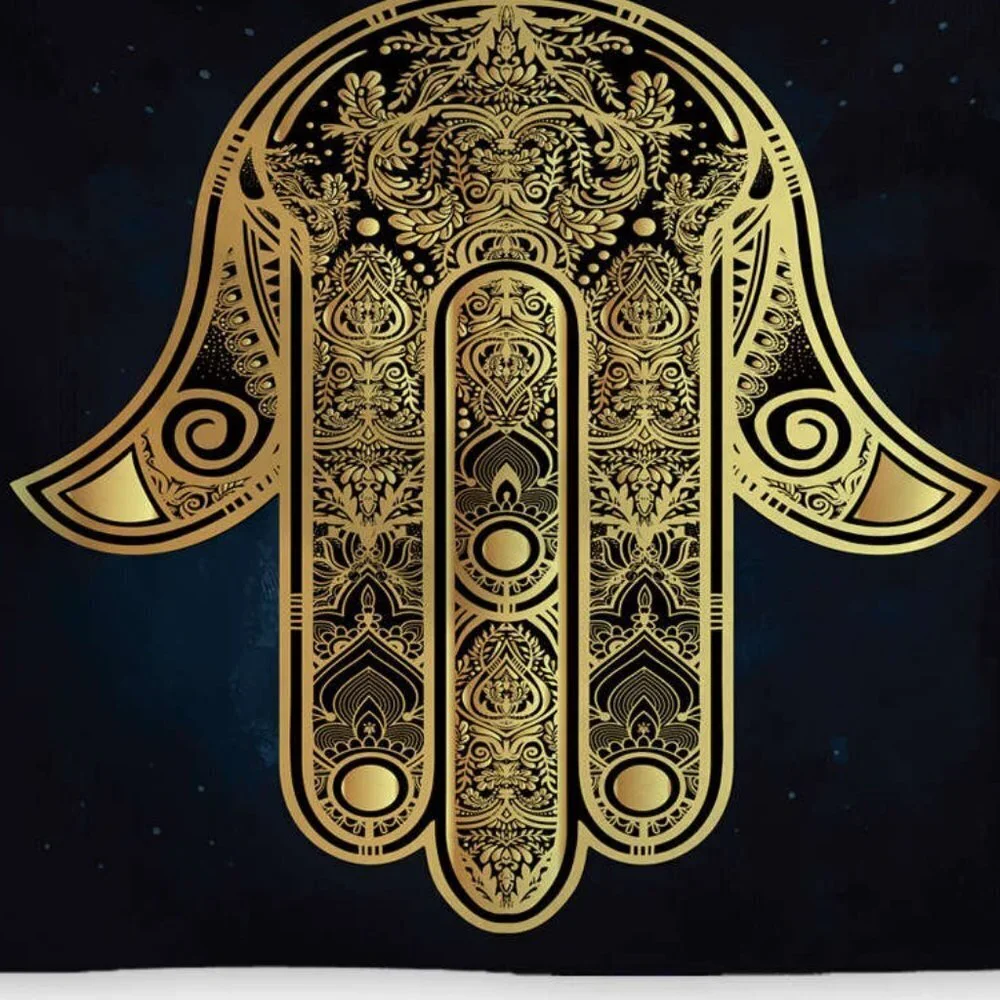 Home Decor Humsa Tapestry/Wall Hanging